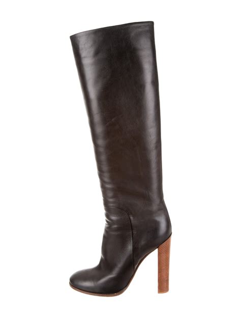 celine knee high boots